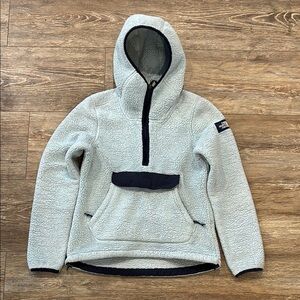 The North Face Women's XS Campshire Sherpa Hoodie Pullover Plush Soft Green Mint